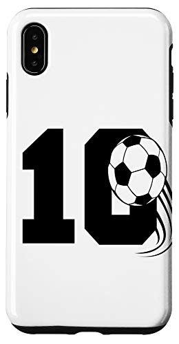 iPhone XS Max Soccer Number 10 Case