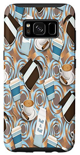Galaxy S8 Coffee Decor Coffee Pot and Cups Case