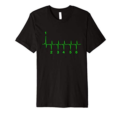 Motorcycle Heartbeat Gear Shift T-Shirt