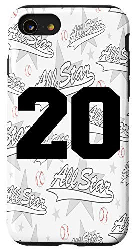iPhone SE 2020  7  8 Baseball Case Number 20 Twenty Gift Case