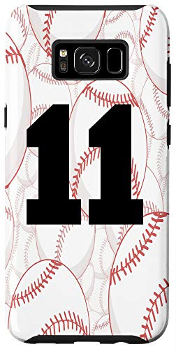 Galaxy S8 Baseball Case Number 11 Eleven Case