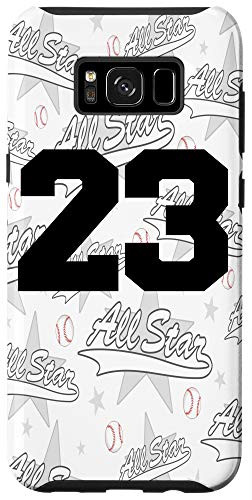 Galaxy S8 Baseball Case Number 23 Twenty Three Gift Case