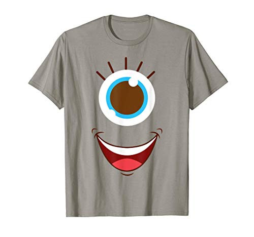 Cute Scary Monster Eyeball Face Halloween Costume Kids Boys T-Shirt