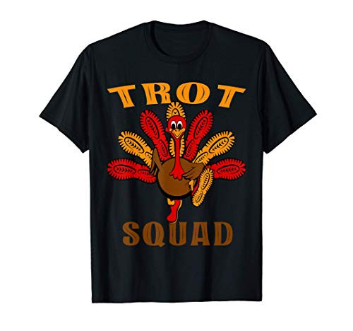 Trot Squad thanksgiving turkey trot 5k Running Marathon 2020 T-Shirt