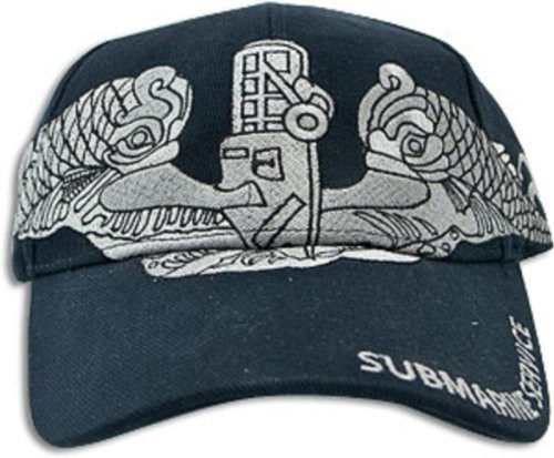 EAGLE CREST U_S_ Navy Submarine Service Baseball Cap Dark Navy Blue