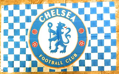 Soccer Chelsea Football Club FC 3x5 Feet Team Flag Banner Futbol