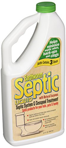 Earthworm Liquid Septic System and Cesspool Treatment 32 Fluid Ounce