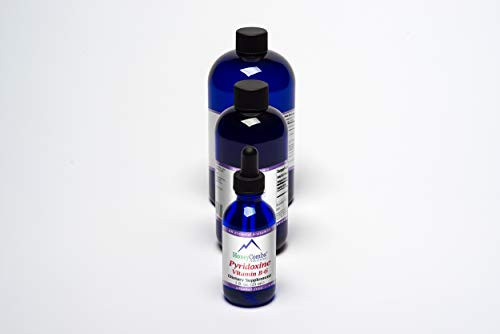 Vitamin B6 Pyridoxine Drops  Liquid Vitamin B Drops for Natural Brain Function Support Blood Vessels   Immune Support  Liquid Vitamin Mood Supplement  Alcohol-Free Health Supplement 1 Fl Oz_