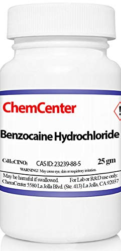 Benzocaine Hydrochloride HCl High Purity 25 grams