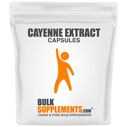 Bulksupplements Cayenne Extract 300 Vegetarian Capsules