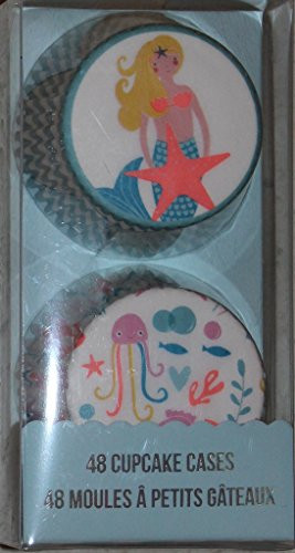 Meri Meri Mermaid Cupcake Cases - 48 ct.