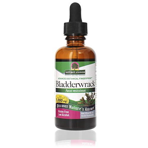 Natures Answer Bladderwrack Thallus with Organic Alcohol 2-Fluid Ounces  Natural Immune Booster  Supports Digestion  Promotes a Healthy Thyroid