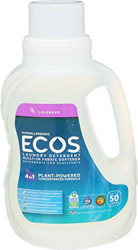Earth Friendly Products 50 oz_ Lavender Scented Liquid Laundry Detergent