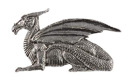 Dragon with Wings Premium Pewter Lapel Pin Brooch Jewelry A176PR
