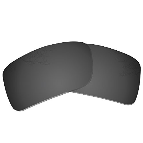 Dynamix Polarized Replacement Lenses for Oakley Gascan  Anti Glare Precise Fitting Solid Black Polarized Enhanced