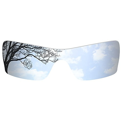 Dynamix Polarized Replacement Lenses for Oakley Batwolf OO9101  Anti Glare Precise Fitting 1 Pair Titanium Polarized Enhanced