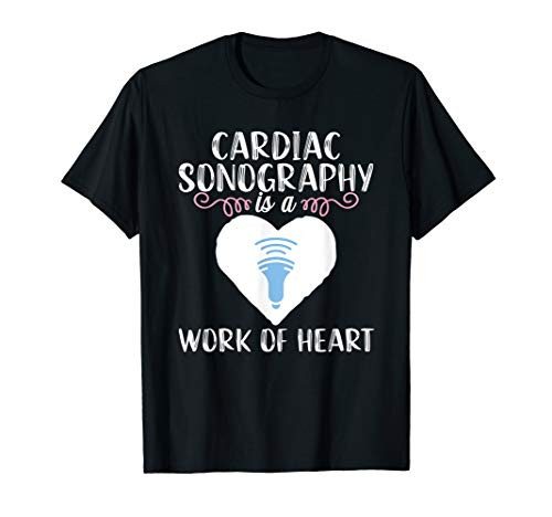 Sonographer Ultrasound Tech Medical Cardiac Sonography Gift T-Shirt