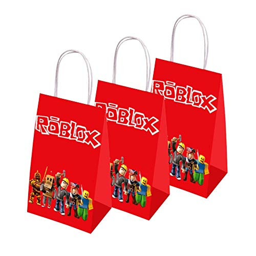 16 PCS Party Gift Bags for Roblox Party Supplies Birthday Party Gift Goody Treat Candy Bags for Kids Birthday Party Decorations 16 PCS Party Gift Bags for Roblox Party Supplies Birthday Party Gift Goody Treat Candy Bags for Kids Birthday Party Decorations