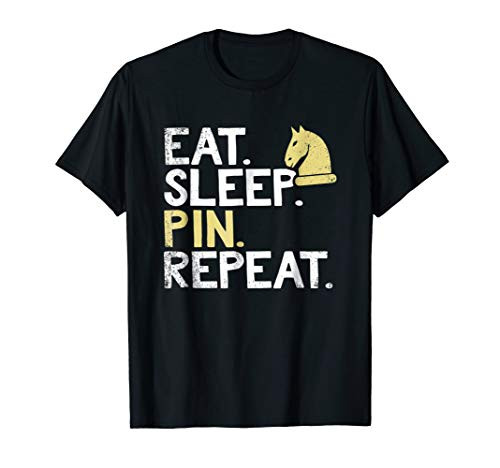 Awesome Eat Sleep Chess Repeat Board Game Checkmate T Shirt
