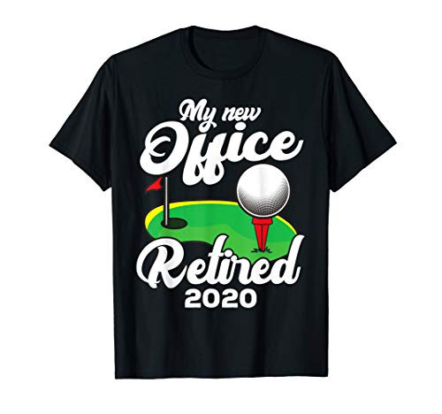 Funny Retired 2020 Golf Retirement Plan Gag Gift Golfers T-Shirt