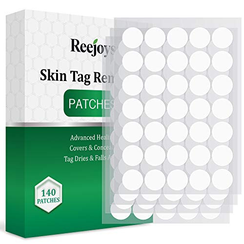 Skin Tag Remover Patches 140 PCS Skin Tags Dry and Fall Away Natural Ingredients Improved Formulation Skin Tag Removal