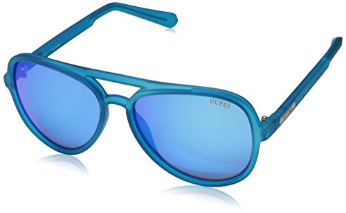 GUESS GF0150 Matte BlueBlue Mirror One Size