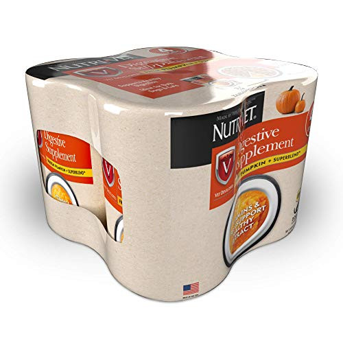 Nutri-Vet Digestive Supplement Packed with Fiber to Help Soothe Upset Stomach and Support Healthy Digestion Fresh Pumpkin Superblend Formula for Dogs and Cats Nutri-Vet Digestive Supplement Packed with Fiber to Help Soothe Upset Stomach and Support Healthy Digestion Fresh Pumpkin Superblend Formula for Dogs and Cats