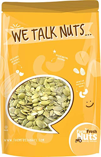 Farm Fresh Nuts PepitasPumpkin Seeds Raw Shelled 2 Lb