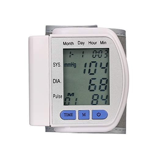 OLIECO Fully Automatic Wrist Blood Pressure Cuff Monitor Accurate Home BP Monitor Upper Arm Blood Pressure Machine with LCD Digital Display OLIECO Fully Automatic Wrist Blood Pressure Cuff Monitor Accurate Home BP Monitor Upper Arm Blood Pressure Machine with LCD Digital Display