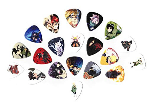 Naruto Guitar picks - Mega Pack 20 picks in a pack