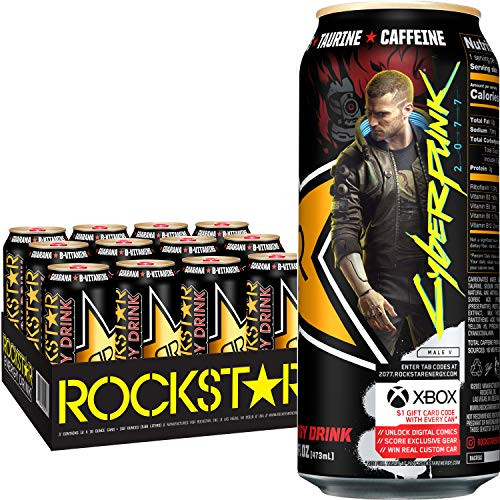 Rockstar Energy Drink Original 16oz Cans 12 Pack Packaging May Vary Rockstar Energy Drink Original 16oz Cans 12 Pack Packaging May Vary