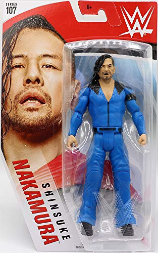 Ringside Shinsuke Nakamura Chase Variant - Blue Gear - WWE Series 107 Mattel Toy Wrestling Action Figure