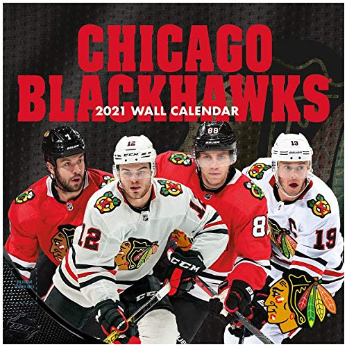 TURNER Sports Chicago Blackhawks 2021 12X12 Team Wall Calendar 21998011936