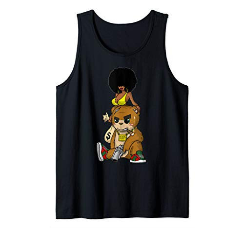 Hip Hop Teddy Bear Gangster Rap Hustle Hard Get Money Tee Tank Top Hip Hop Teddy Bear Gangster Rap Hustle Hard Get Money Tee Tank Top