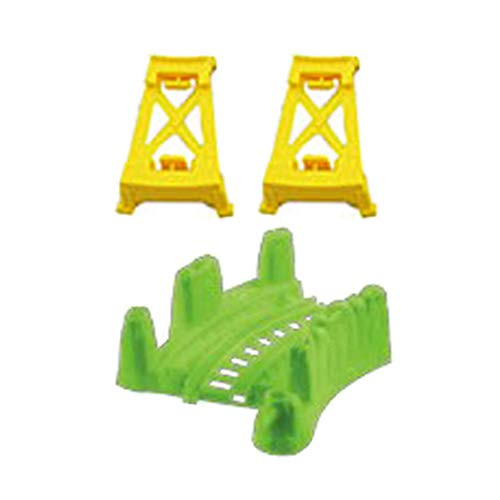 Replacement Parts for Thomas The Train - GBN45 ~ Thomas Friends Trackmaster Percy 6 - in - 1 Set ~ Replacement Bridge Parts ~ 1 Green Curve Track 2 Yellow Risers Replacement Parts for Thomas The Train - GBN45 ~ Thomas Friends Trackmaster Percy 6 - in - 1 Set ~ Replacement Bridge Parts ~ 1 Green Curve Track 2 Yellow Risers