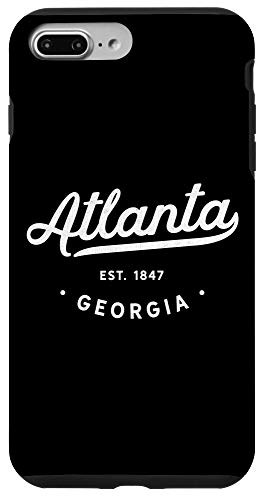 iPhone 7 Plus8 Plus Classic Retro Vintage Atlanta Georgia USA ATL Est 1847 Gift Case