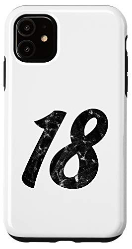 iPhone 11 18th Birthday gift  Classic Vintage Girls Boys 18 year old Case
