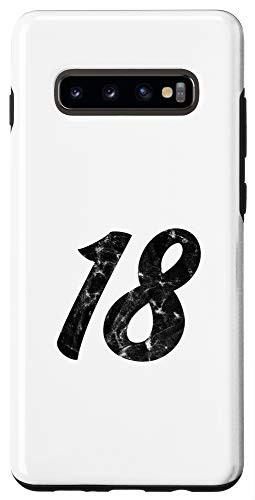 Galaxy S10 18th Birthday gift  Classic Vintage Girls Boys 18 year old Case