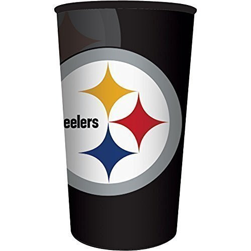 NFL Pittsburgh Steelers Plastic Stadium Cup, 22 oz