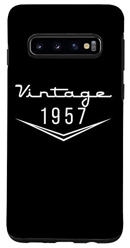 Galaxy S10 Vintage Classic 1957 64th Birthday Gift for 64 Year Old 64th Case
