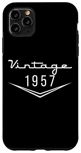 iPhone 11 Pro Max Vintage Classic 1957 64th Birthday Gift for 64 Year Old 64th Case