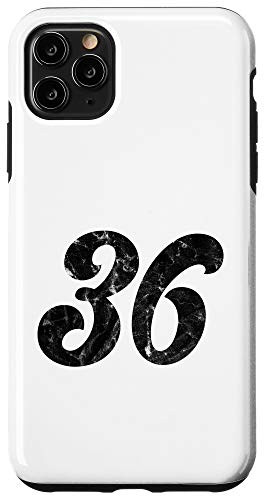 iPhone 11 Pro Max 36th Birthday gift  Classic Vintage Women Men 36 year old Case