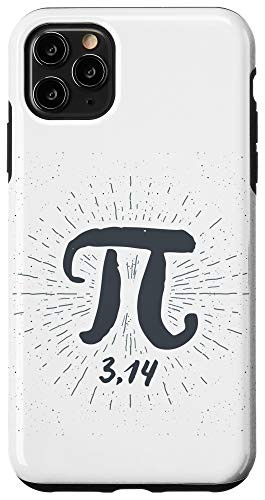 iPhone 11 Pro Max Pi 3_14  Math Infinity Irrational Number Pi day White Case