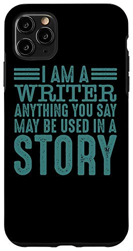 iPhone 11 Pro Max Funny Writing Gift For Women  Cute Playwrights Writer Men Case