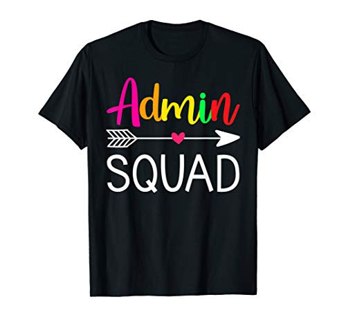 Admin Squad - Office Squad Shirt - School Secretary Shirt