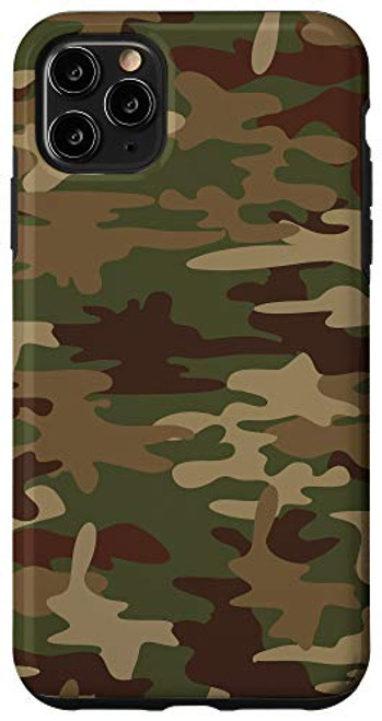 iPhone 11 Pro Max Camo camouflage army green print Case