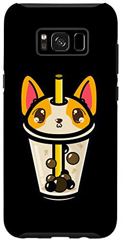 Galaxy S8 Chihuahua Bubble Tea Cup Kawaii Boba Graphic Case