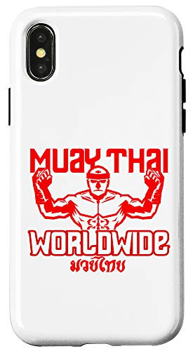 iPhone XXS Muay Thai Worldwide Vintage Tiger Fighter Case