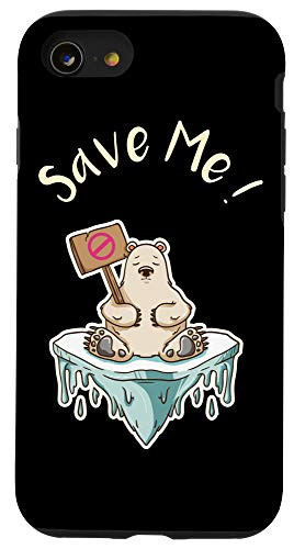 iPhone SE 2020  7  8 There Is No Planet B Save The Polar Bears Case