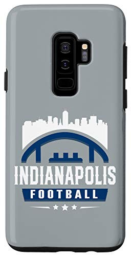 Galaxy S9 Classic Indianapolis Football Stars City Skyline Case